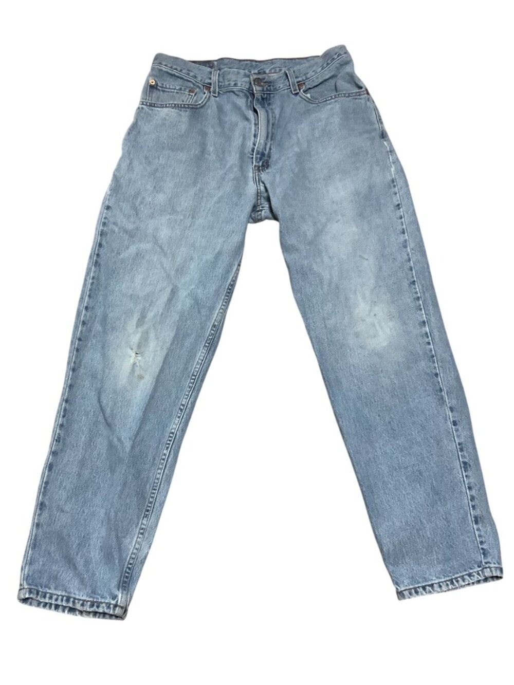 Vtg Levis 560 Loose Fit Baggy Jeans Sz 34 X 30 Light Wash Distressed 1990s